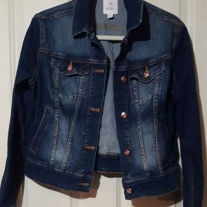 Lularoe Harvey Denim Jacket sz M 10/12